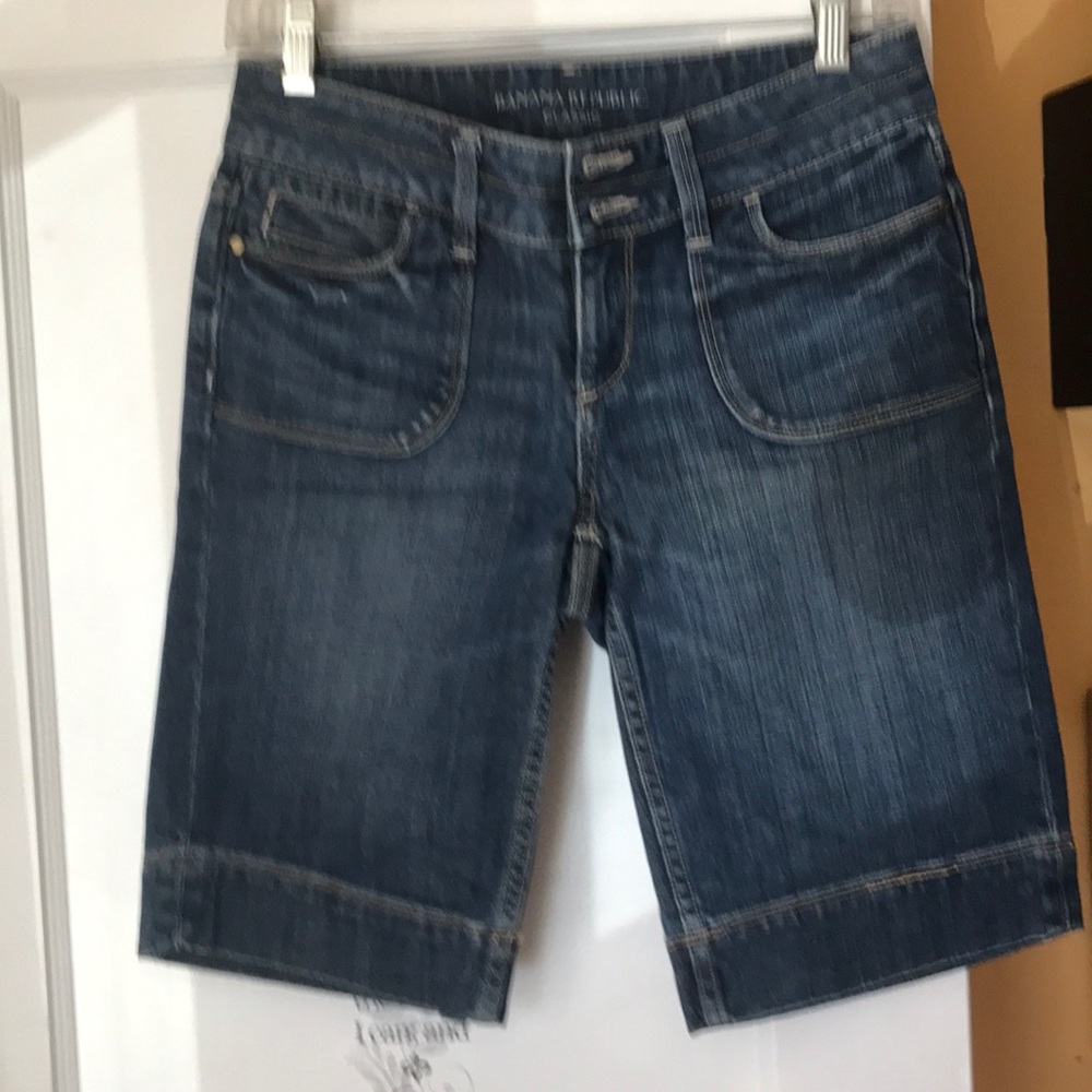 Banana republic classic jean shorts